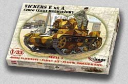 Przejdź do produktu MIRAGE 35303 - 1:35 Vickers E Mk.A Czołg dwuwieżowy