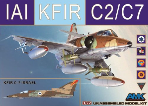 Przejdź do produktu AMK AvantGarde 86002 - 1:72 IAI Kfir C2/C7