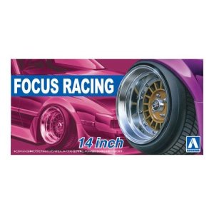 AOSHIMA 05374 - 1:24 Felgi Focus Racing 14inch