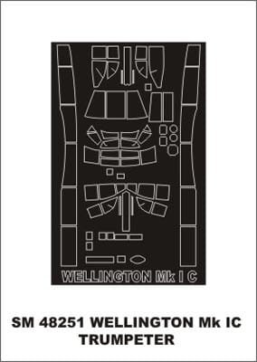 Przejdź do produktu MONTEX SM48251 - 1:48 Wellington Mk.IC