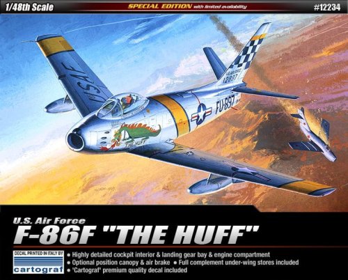 Przejdź do produktu ACADEMY 12234 - 1:48 F-86F U.S. Air Force (The Huff)