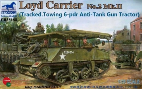 Przejdź do produktu BRONCO CB 35188 - 1:35 Loyd Carrier No.2 Mk.II