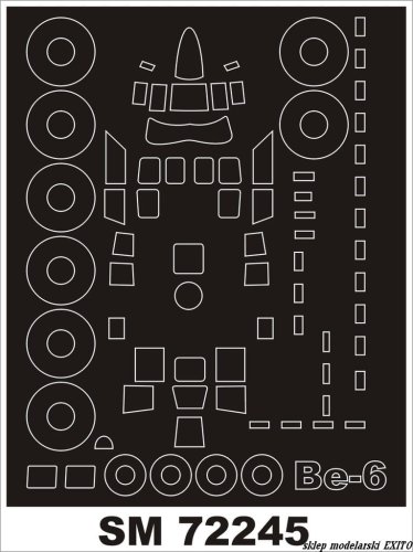 Przejdź do produktu MONTEX SM72245 - 1:72 Be-6 Madge