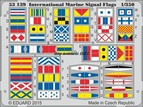Przejdź do produktu EDUARD 53139 - 1:350 International Marine Signal Flags
