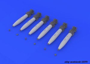 EDUARD 648137 - 1:48 Mk.82 bombs w/ airbrake late