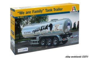 ITALERI 3911 - 1:24 Tank Trailer -  We are family