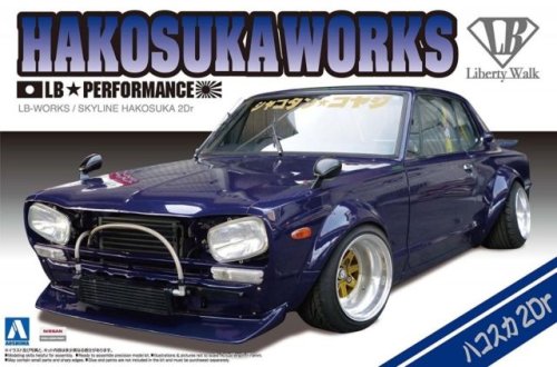 Przejdź do produktu AOSHIMA 01149 - 1:24 LB Works Hakosuka 2Dr