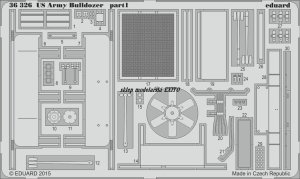 EDUARD 36326 - 1:35 US Army Bulldozer