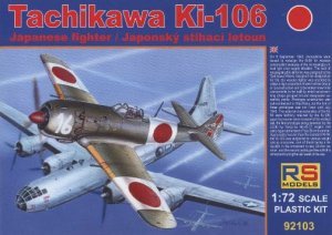 RS MODELS 92103 - 1:72 Tachikawa Ki-106