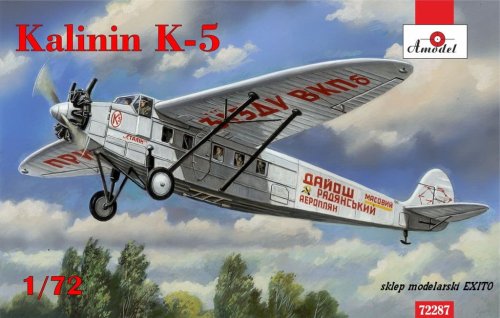 Przejdź do produktu AMODEL 72287 - 1:72 Kalinin K-5