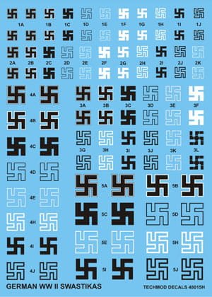 Przejdź do produktu TECHMOD 48015 - 1:48 German Swastikas