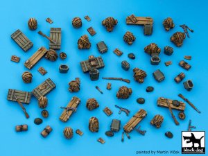 BLACK DOG T72033 - 1:72 German WW2 equipment accessories set