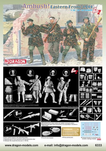 Przejdź do produktu DRAGON 6333 - 1:35 Ambush! Eastern Front 1944