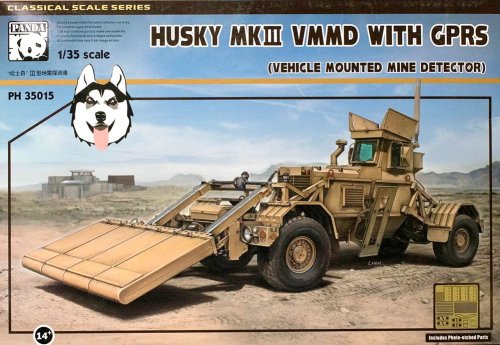 Przejdź do produktu PANDA 35015 - 1:35 Husky Mk.III VMMD with GPRS (Vehicle Mounted Mine Detector)