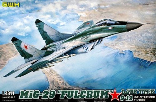 Przejdź do produktu GREAT WALL HOBBY 4811 - 1:48 MiG-29 9-12 Fulcrum - Late Type