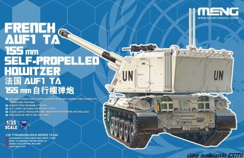 Przejdź do produktu MENG MODEL TS024 - 1:35 AUF1 TA 155mm Self-propelled Howitzer