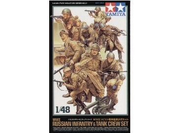 Przejdź do produktu TAMIYA 32521 - 1:48 Russian Infantry & Tank Crew