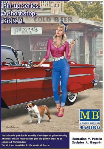 Przejdź do produktu MASTER BOX 24015 - 1:24 A short stop Kit No1 Pin-up series