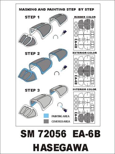 Przejdź do produktu MONTEX SM72056 - 1:72 EA-6B Prowler