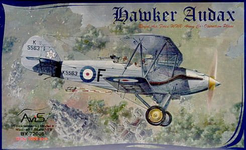 Przejdź do produktu AVIS 72008 - 1:72 Hawker Audax