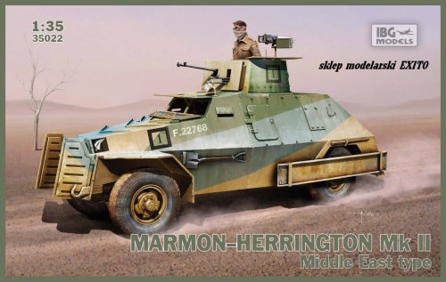 Przejdź do produktu IBG 35022 - 1:35 Marmon-Herrington Mk.II Middle East type