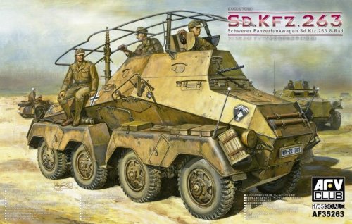 Przejdź do produktu AFV CLUB 35263 - 1:35 Sd.Kfz.263 Panzerfunkwagen 8 rad - Early Type