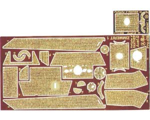 PART P72039 - 1:72 Panther Ausf.G Zimmerit 1