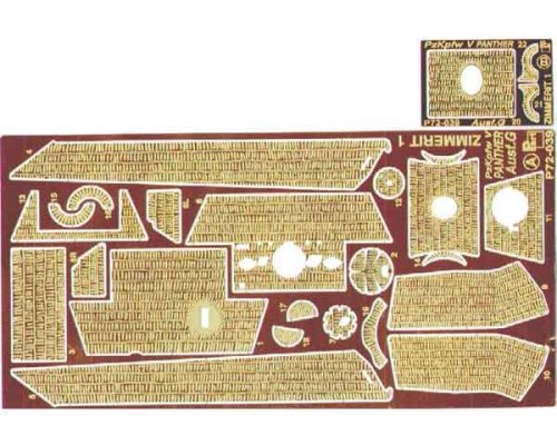 Przejdź do produktu PART P72039 - 1:72 Panther Ausf.G Zimmerit 1