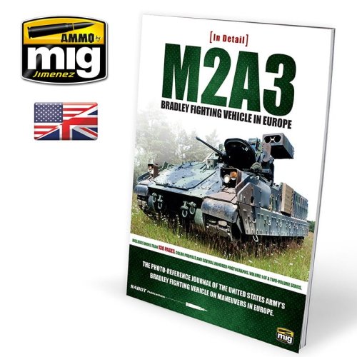 Przejdź do produktu AMMO MIG 5951 - M2A3 Bradley Fighting Vehicle - In Detail Vol.1