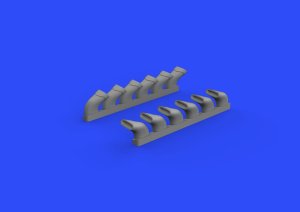 EDUARD 632108 - 1:32 Spitfire Mk.IX exhaust stack - fishtail