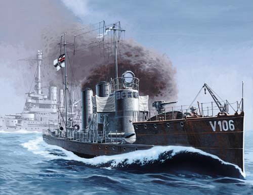 Przejdź do produktu MIRAGE 40028 - 1:400 Niemiecki torpedowiec V 106 ( WW I )