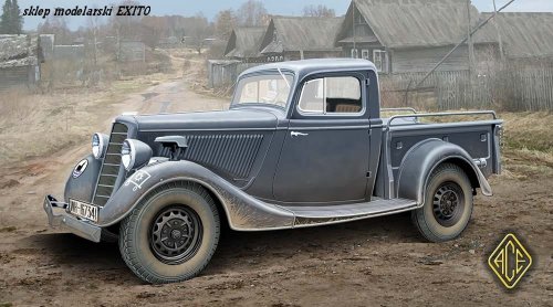 Przejdź do produktu ACE 48105 - 1:48 GAZ-M-415 Pickup