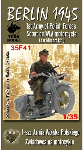 Przejdź do produktu TORO MODEL 35F41 - 1:35 Berlin 1945 - Zwiadowca na motocyklu
