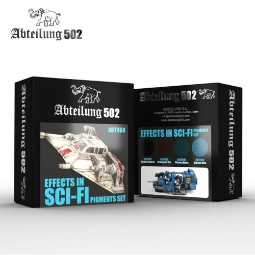 Przejdź do produktu ABTEILUNG 502 ABT404 - Effects in Sci-Fi Pigments Set 4 x 20 ml