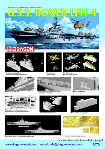 Przejdź do produktu DRAGON 7070 - 1:700 U.S.S. Boxer LPH-4