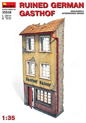 Przejdź do produktu MINIART 35538 - 1:35 Ruined German Gasthof