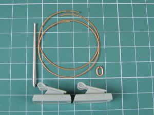 EUREKA XXL ER-3544 - 1:35 Liny holownicze i lufa do Valentine I, II, IV & VI