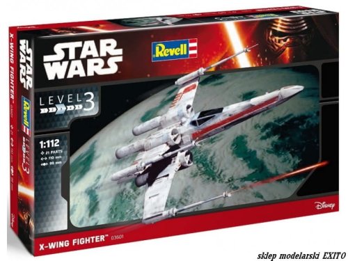 Przejdź do produktu REVELL 03601 - 1:112 Star Wars X-Wing Fighter