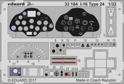 Przejdź do produktu EDUARD 33184 - 1:32 I-16 Type 24