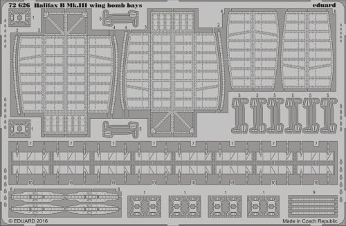 Przejdź do produktu EDUARD 72626 - 1:72 Halifax B Mk.III wing bomb bays