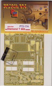 PART P72174 - 1:72 Diamond T 969 Wrecker