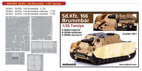 Przejdź do produktu EDUARD BIG3589 - 1:35 Sd.Kfz. 166 Brummbar