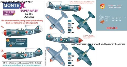 Przejdź do produktu MONTEX K48222 - 1:48 La-5FN