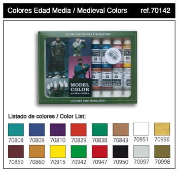 Przejdź do produktu VALLEJO 70142 - Medieval Colors - Model Color Set
