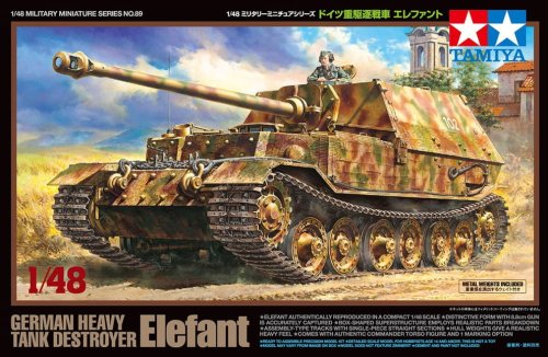 Przejdź do produktu TAMIYA 32589 - 1:48 German Heavy Tank Destroyer Elefant