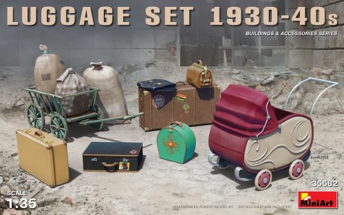 Przejdź do produktu MINIART 35582 - 1:35  Luggage Set 1930-40s