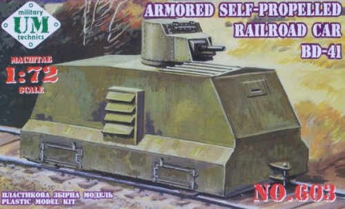 Przejdź do produktu UNIMODELS 603 - 1:72 Railroad car BD-41