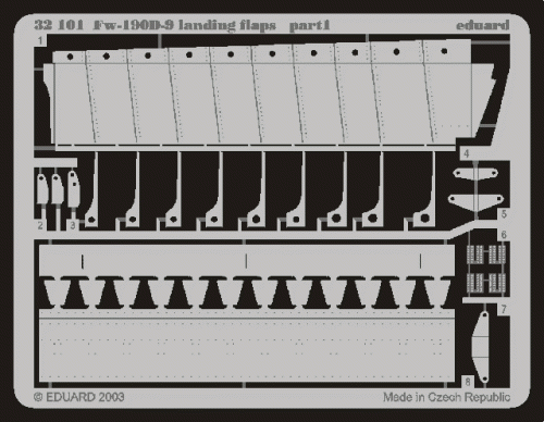 Przejdź do produktu EDUARD 32101 - 1:32 Fw 190D-9 landing flaps