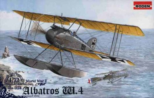 Przejdź do produktu RODEN 034 - 1:72 Albatros W-4 late