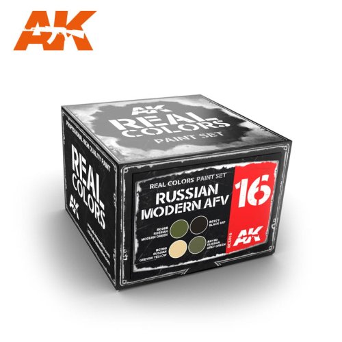 Przejdź do produktu AK INTERACTIVE RCS016 - Zestaw farb Russian Modern AFV